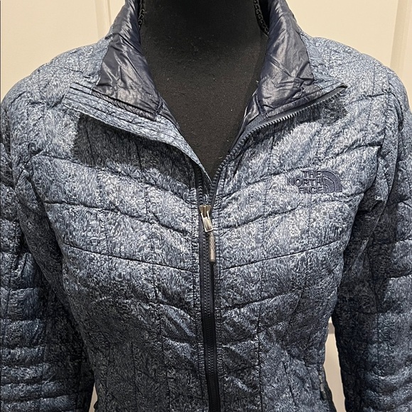NORTH FACE Quilted Puffer Jacket - Dark Blue Size XS - Picture 3 of 8